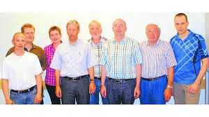 Der Vorstand des Tischtennis-Kreisverbandes (von links): Markus Koopmeiners, Manfred Pahlke, Petra von Höven-Bockhorst, Hans-Peter Göken, Willi Berssen, ... - CLOPPENBURG_LOKALSPORT_1_5cefa816-f18e-4d6f-b3ec-372397b35df3_c8_2905041