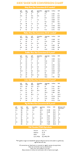 Kids' Shoe Size Chart | Nordstrom