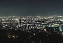 熊本県熊本市の夜景 花岡山