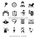 Car Service Maintenance Icon Set2. Vector Illustration. More Icons ...