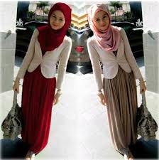 Model Terbaru Baju Muslim MAXI singlet korea | Baju Muslim