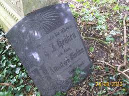 Grab von Anna Heyken (geb. Wieting) (-), Friedhof Dykhausen