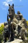 Syria - Damascus: Saladin statue - founder of the Ayyubid dynasty ...