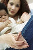 african, american, babies, tickling, feet. PRICE / INFO - MUM89