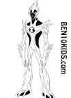 Ben 10 coloring page