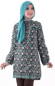 Baju Muslim Batik Muslim untuk ke kantor - Remaja Update