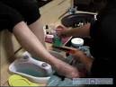 How To Give A Pedicure: Soaking Toes | TVLesson
