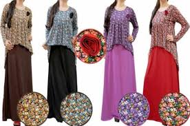 Model Baju Batik Wanita Muslim Terbaru Model Baju Batik Wanita ...
