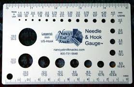 Needle Gauge - $5.00