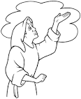 Hannah and Samuel coloring page