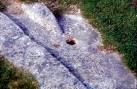 A switch stone on Haytor Granite Tramway - via Daymix