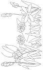 Dragonfly coloring page