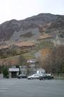 From Llangynog car park looking up to Craig Rhiwarth - via Daymix