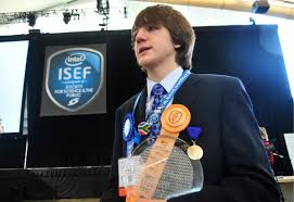 15 Year Old Freaks Out After Winning Intel’s Highest Award ISEF 2012 (Video)
