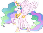 Nerdy Knitter Designs: Princess Celestia