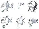 How to draw a fish step 4