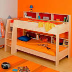 Wood Bunk Bed Kids Rooms with Double Loft Beds - Home Design Ideas ...