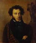 Orest Kiprensky. Portrait of Alexander Pushkin. - Olga's Gallery