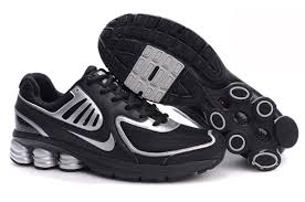 Nike Men's Shox Qualify+ Running Shoe Black Silver : nike shox ...