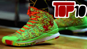 Top 10 NBA Signature Basketball Shoes of 2015 - YouTube