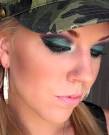 Teal-ish and purple!