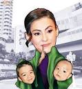 昔日一家温馨画面