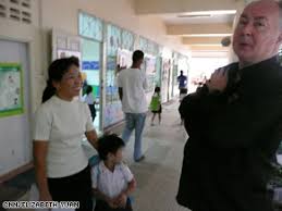 Father Joe Maier greets children, parents and teachers at the Mercy Centre\u0026#39;s preschool in Klong Toey. The neighborhood is a lively one, with the smell of ... - art.maier