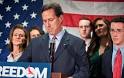 Graceless: Rick Santorum drops out but fails even to mention Mitt ...