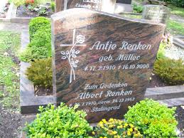 Grab von Albert Renken (24.01.1910-24.12.1942), Friedhof Timmel ...