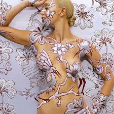 Wallpaper Body Paint Photo