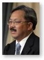 Ed Lee as interim mayor,