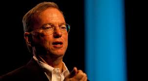 Eric Schmidt und Jared Cohen vom Google Think Tank Google Ideas haben ein ...