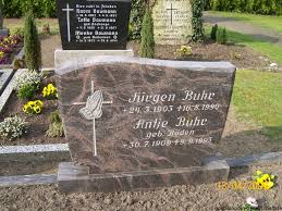 Grab von Antje Buhr (geb. Böden) (30.07.1909-09.09.1993), Friedhof ...