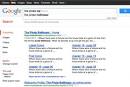 Google no longer auto suggesting The Pirate Bay and other torrent