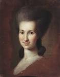 Portrait of a Woman - Carl-Ludwig Johann Christineck - portrait-of-a-woman