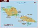 Map of Samoa