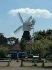 Wimbledon windmill was built in 1817 and is of the hollow-post type. - via Daymix