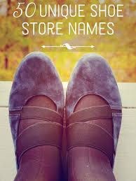 50 Unique Shoe Store Names | Bellatory