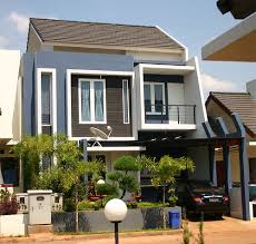 Model Desain Rumah Minimalis 2 Lantai Elegan