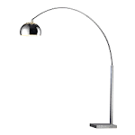 Dimond Lighting D1428 Penbrook Arc Floor Lamp In Silver Plating ...