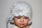 CC29-Winter Rose Baby Bonnet Pattern · Another gorgeous bonnet pattern! - winterrose1