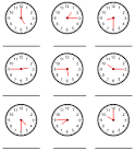 What Time Is It? 15 Minute