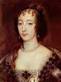 Porträt der Henriette von Frankreich, Königin von England ...