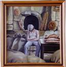 Sieste du BOULANGER : Oil on linen - Bi Maz
