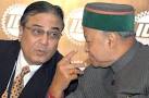 Steel Secretary Atul Chaturvedi with Minister for Steel Virbhadra Singh. - 12IN_MINING_TO_STEE_143373f