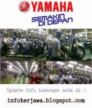 Lowongan Kerja Yamaha Indonesia Motor Manufacturing Terbaru Bulan ...