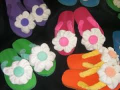 Sandal Jepit Cantik Dengan Kain Perca - RUMAH SANDAL LUCU SANCU ...