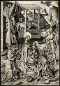 SHAFE | Master ES Nativity. 1460s Engraving