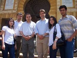 (Abdallah Abboud is missing from the photo!) Summer 2008. On my right, Abdallah Abboud and Rasha El-Moustafa; on my left, Dr. Tarek Zeidan, Jana Daher, ... - mygroup3