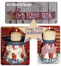 Primitive Country Americana Home Decor}